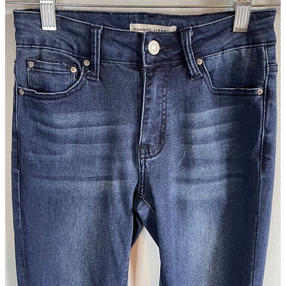 Hammer Jeans Womens Dark Wash Skinny Jegging Mid Rise Jeans Size 1 - Picture 4 of 9